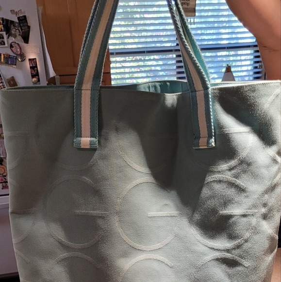 GUCCI AMAZING LIGHT BLUE BAG. LITTLE STAIN INSIDE. VERY CLEAN.OFFERS - Picture 2 of 6